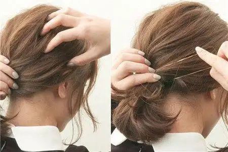 齐耳短发的扎法全解 三个方法任意选