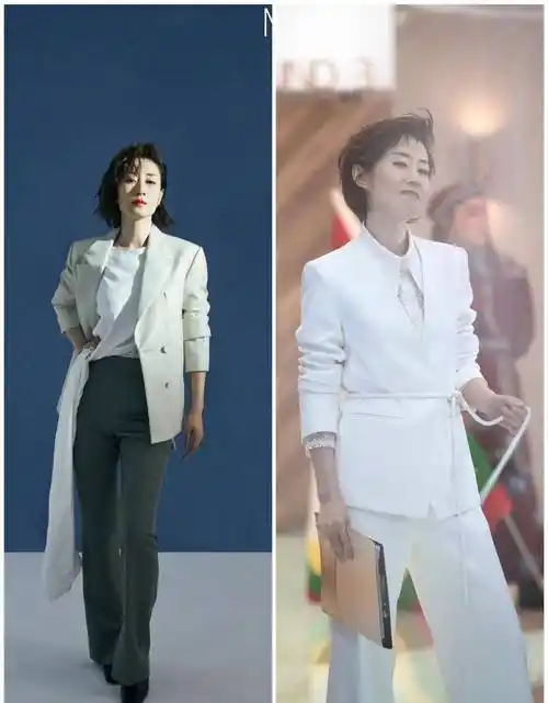 原创44岁刘敏涛成女性穿衣典范就靠这3种穿搭优秀女人都这样穿