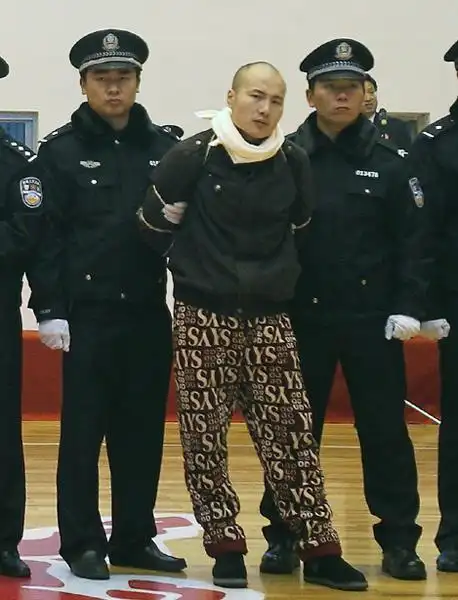 被判死刑的罪犯.图为国税局爆炸案主犯刘赘衡.被判死刑的罪犯.