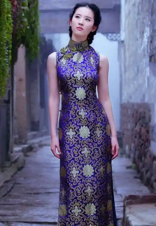 女演员们穿着旗袍,出丑,惊艳,一念之间,看到张曼玉刘亦菲,他们就意识