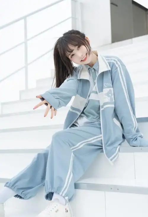 jk少女中国校服也能穿的这么美