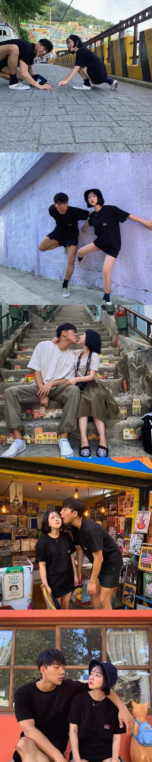 搞怪又甜蜜的情侣合照姿势,迟早可以用上!