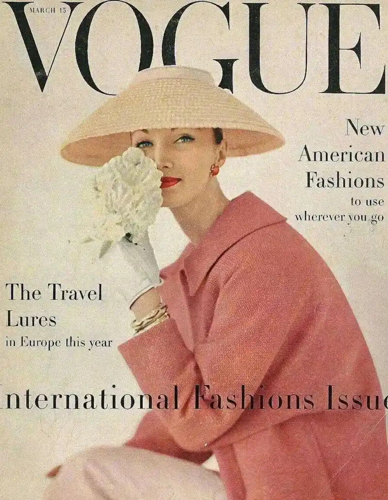 《vogue》杂志封面.#法式浪漫 #秋装新款 #法式复古  - 抖音