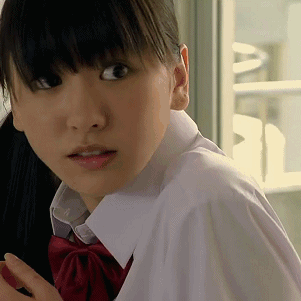 搞笑恋空新垣结衣田原美嘉动图表情包,真的美腻了