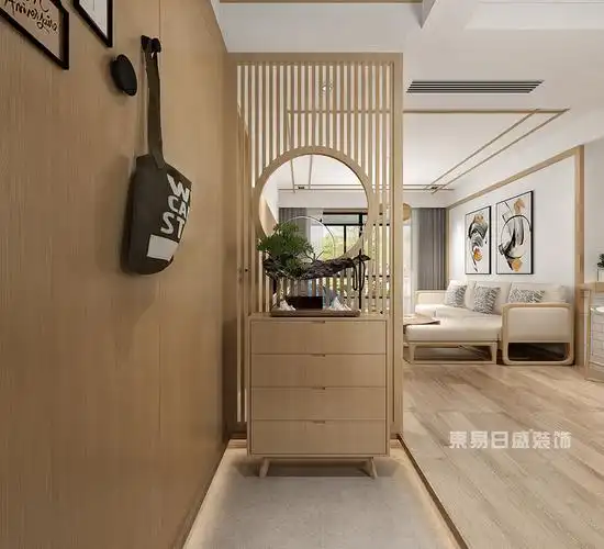 进门玄关装修效果图赏析,让人眼前一亮的玄关设计!