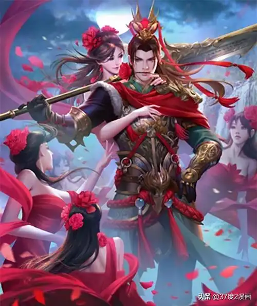 关羽骑貂蝉是什么梗(关羽貂蝉配图)