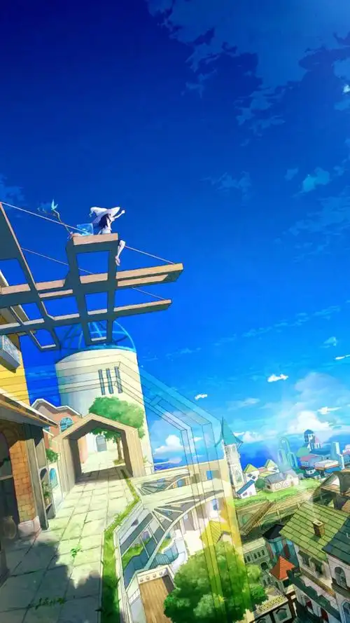 超唯美高清动漫场景手机壁纸图片