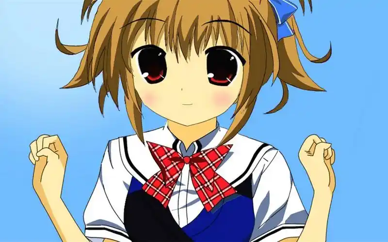 日漫《灰色的乐园》可爱动漫美女图片桌面壁纸_卡通动漫_壁纸下载_美