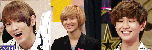 明星三个帅哥笑容灿烂有型gif动图_动态图_表情包下载_soogif