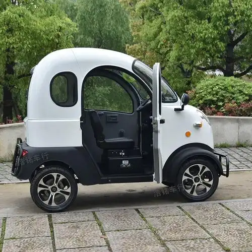 凯一路k5小型四电动车三人座成人家用接送孩子代步 套餐五:配二组30a