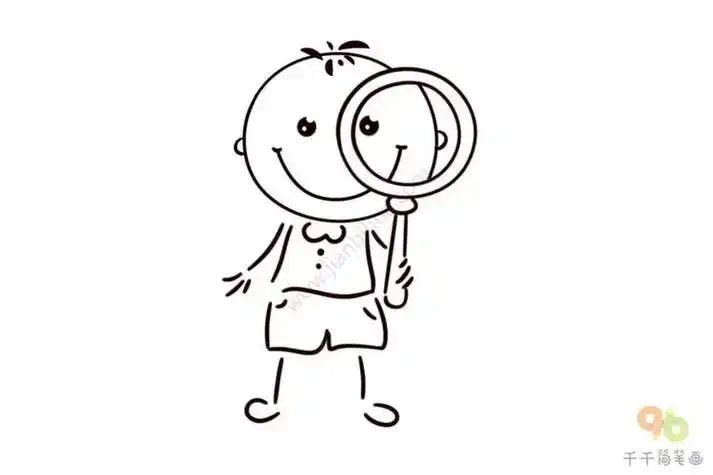 小孩观察简笔画集