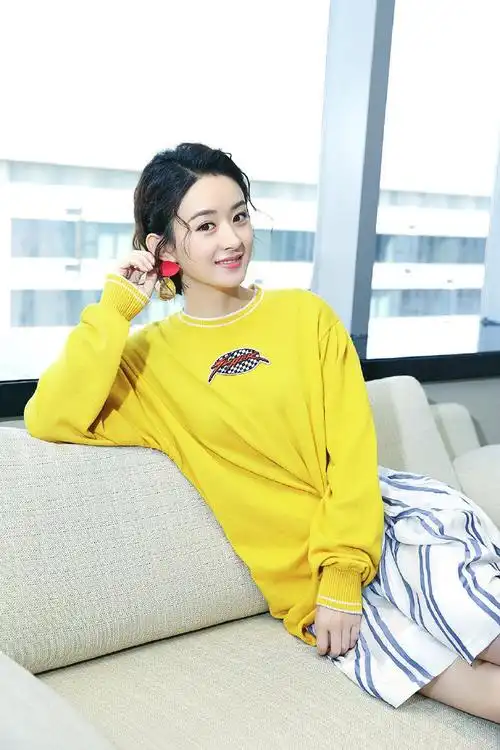 赵丽颖##赵丽颖短发进组##赵丽颖夏天穿好多