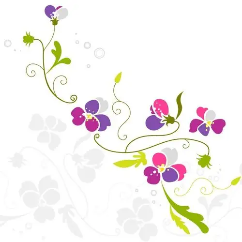 印花矢量图时尚休闲女装成熟优雅女装植物花卉免费素材