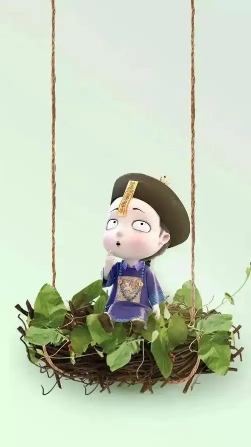 小僵尸图片,小僵尸(呆萌可爱小僵尸高清手机壁纸)