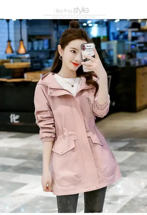 楚馨2021秋装新款秋季女装春秋百搭韩版休闲宽松女士大码女装小个子连