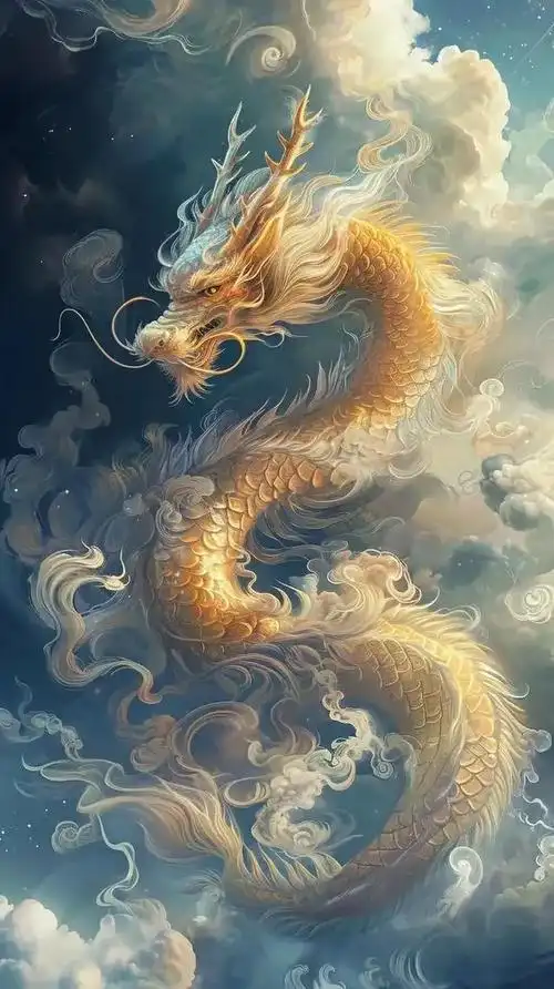 金麒麟携龙凤呈祥,家中喜事五福临