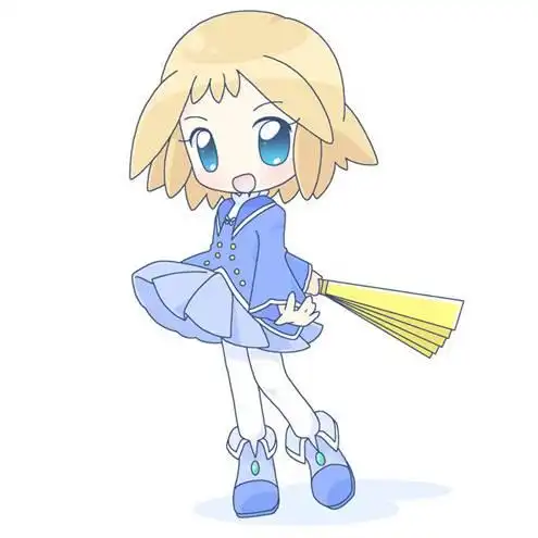 卡通人物可爱q版简笔画