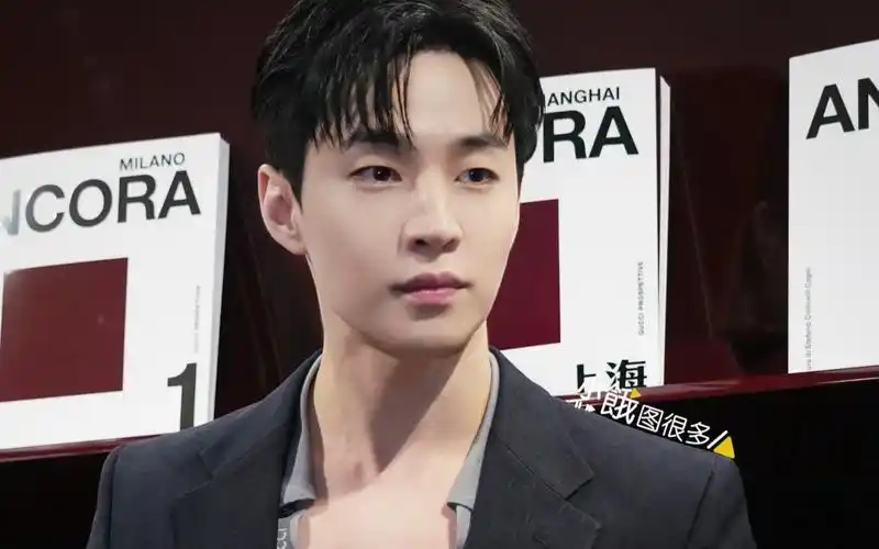 【henry刘宪华】上海古驰晚宴路透 采访240311