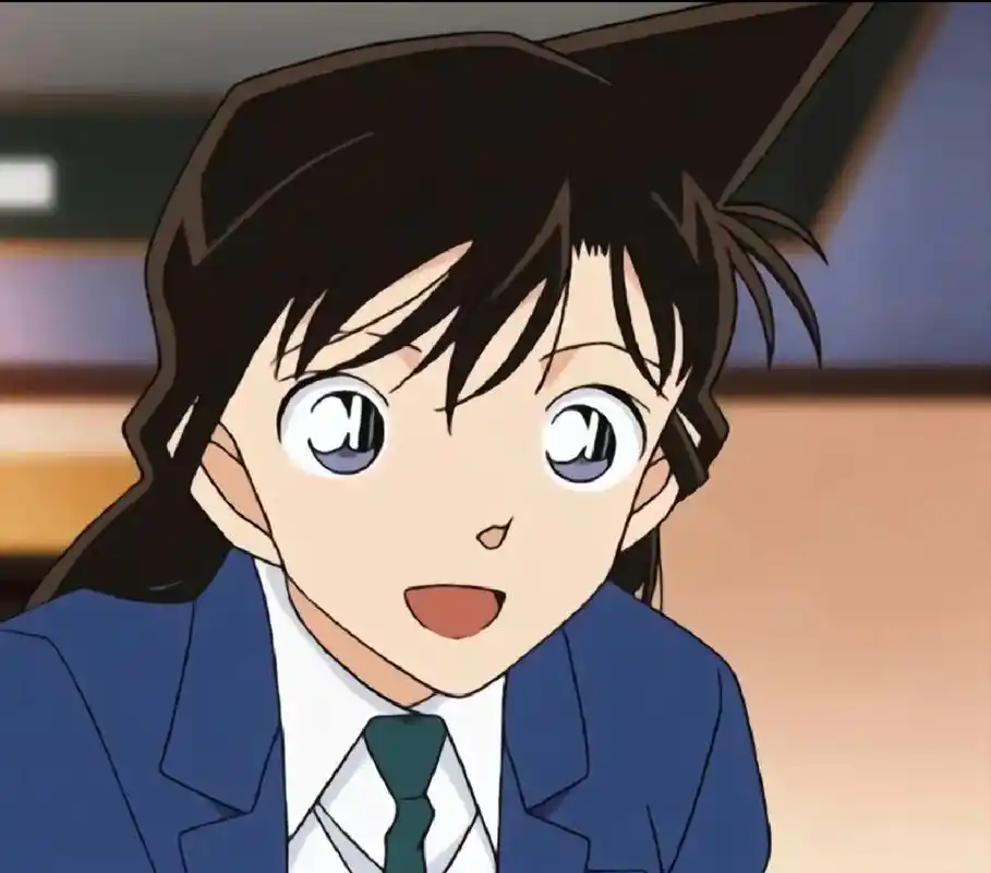 名侦探柯南中小兰的神图 真的好适合做头像