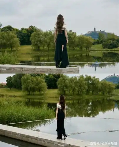 baby大秀迷人"背影杀",举手投足满满女神范儿,连一头飘逸长卷发都充满