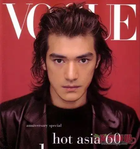 金城武头发左右分 金城武最帅的照片_发型师姐