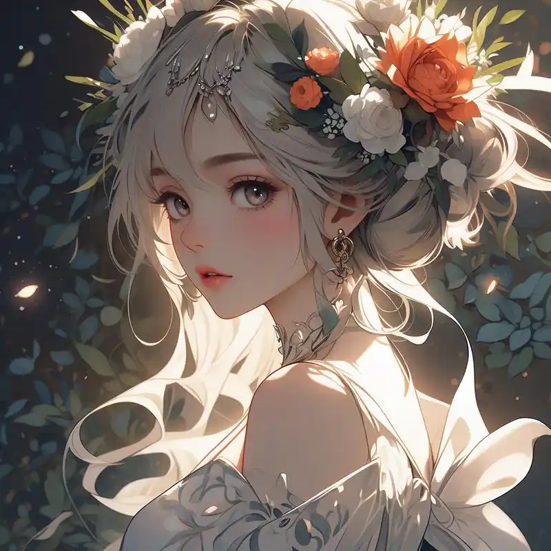 动漫女生仙气飘飘95头像大赏