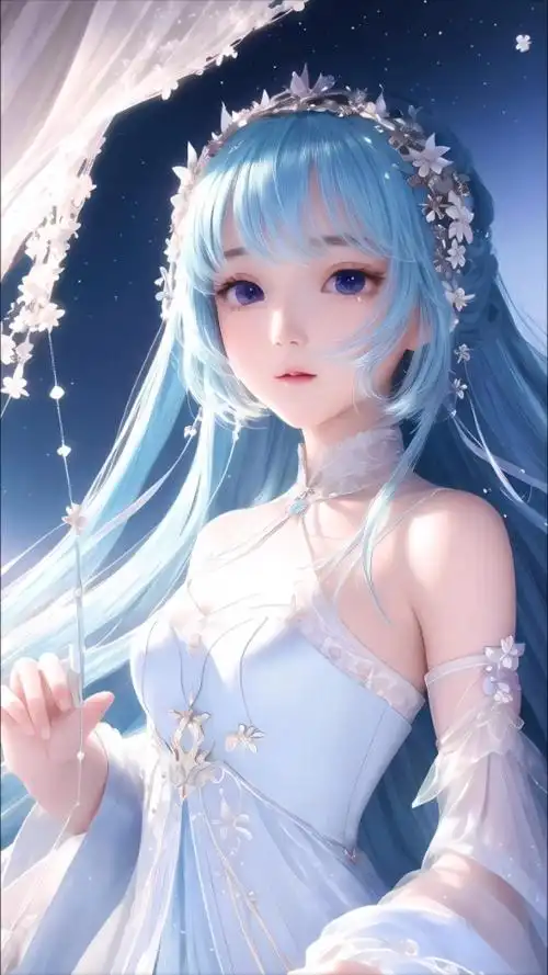 二次元可爱少女壁纸头像,可爱到爆