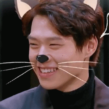 魏大勋gif可爱gif猫特效gif萌呆gif微笑gif小鲜肉gif