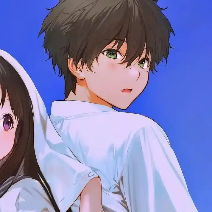 情头 #动漫头像 #动漫 #冰菓 磕一磕,换一换! - 抖音