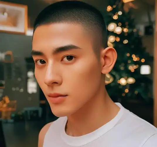 男发剪来剪去最有型还是超短小寸头精神利落免打理