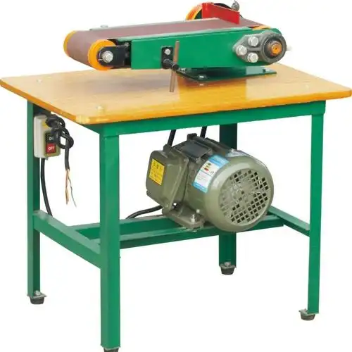 mm91515242100立卧两用砂带机小型平板抛光机木工打磨机磨光机