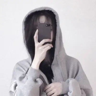 qq头像女生帽子控冷酷无面