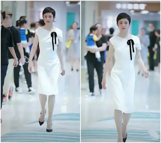 女明星的气场和身高真的没有关系看看孙俪走路的架势就知道了