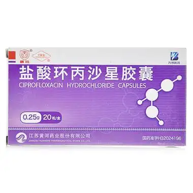 宁新宝 盐酸环丙沙星胶囊 0.25g*10粒*2板4119