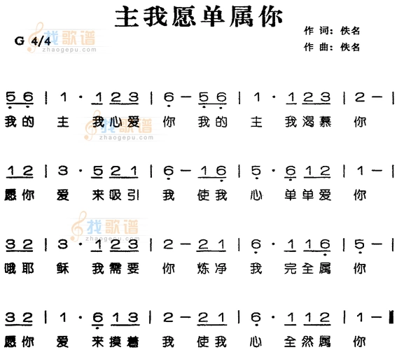 主,我愿单属于你