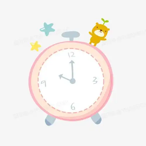 卡通闹钟