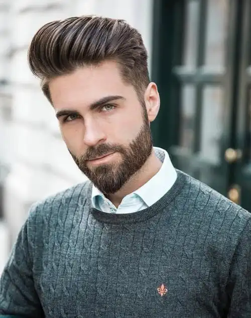 胡须造型,型男必备 - 绅士复古油头杰周 - 图虫