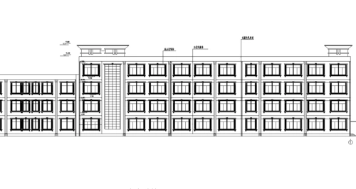四层局部三层教学楼毕业设计(包含电算,建筑,结构图,答辩ppt)