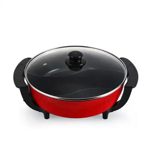 鸳鸯电火锅电煮面锅家用火锅锅韩式多功能电热锅电不粘锅