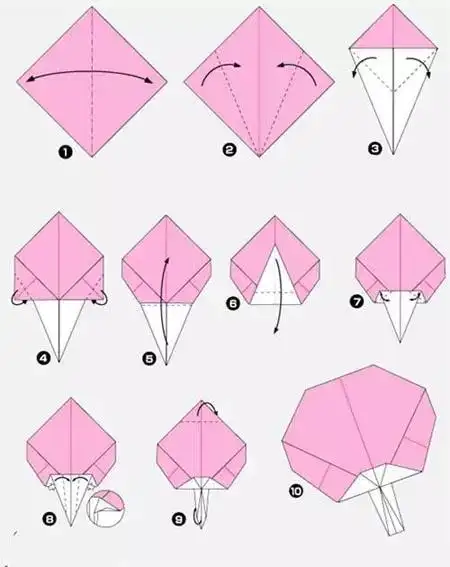 0313提供最全的超简单雨伞折纸更新频率高品类多