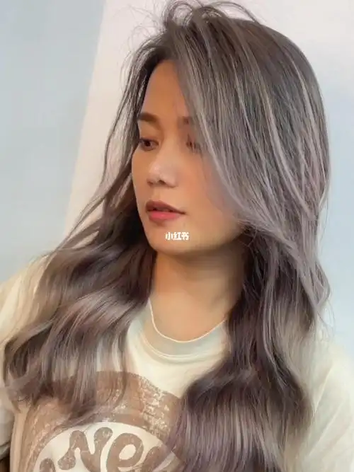 混血感渐层漂染