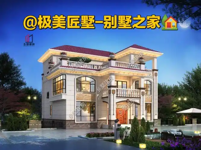 14x13米的农村三层别墅这款布局完美