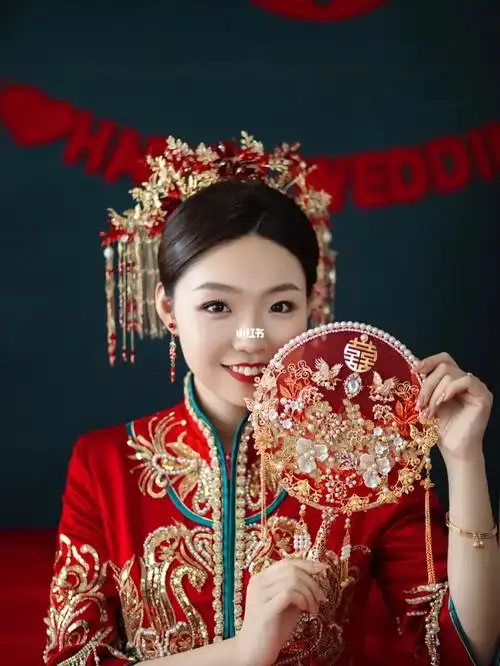 太喜欢我的中式婚礼造型啦|新乡新娘跟妆