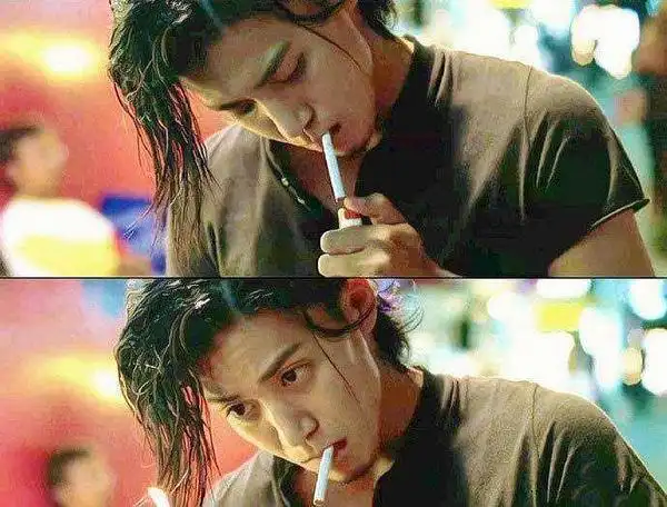 小栗旬最帅的抽烟照是这个吧