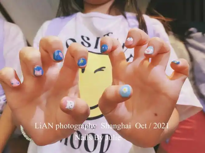 lian莲指阁nailsins儿童美甲