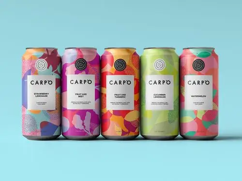 深圳食品包装设计公司分享carpo鲜榨果汁包装设计