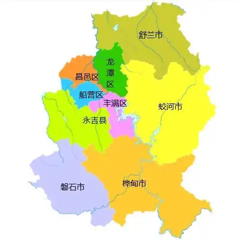 追溯吉林省吉林市历史区划情况,吉林市可考虑改为"永吉市"