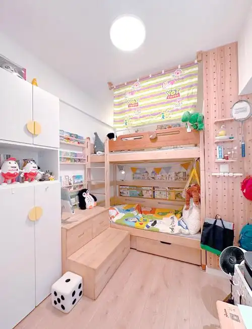 8㎡儿童房,重温《家有儿女》刘星兄弟情