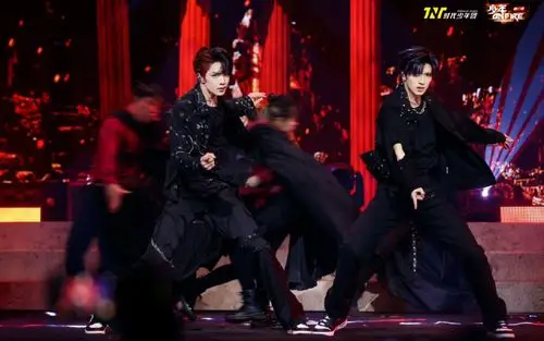 tnt时代少年团reaction少年onfire第二季舞台巴比伦刘耀文严浩翔养成