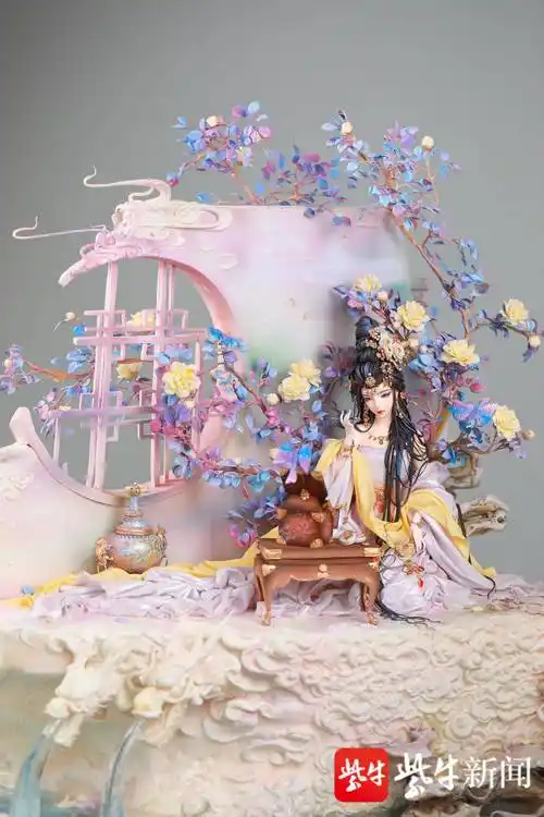 他用翻糖蛋糕做国风美人惊艳了世界